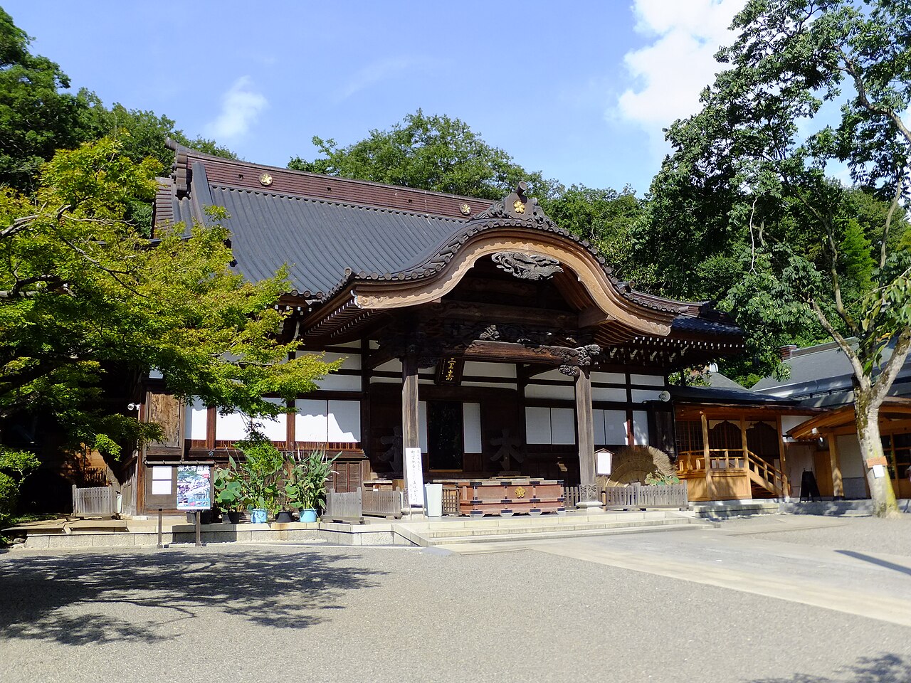 調布・深大寺の実写写真