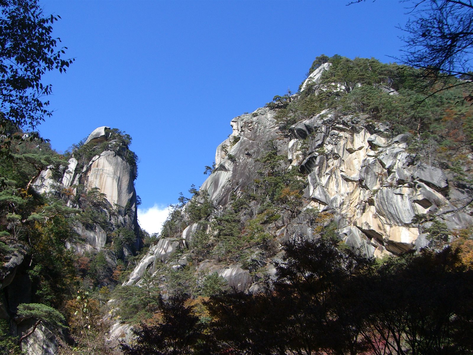 昇仙峡の覚円峰
