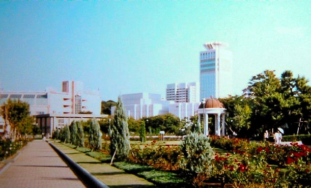 横須賀・ヴェルニー公園の風景の実写写真